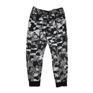 Mens Nike Sportswear Tech Fleece Jogger Pants Large 33x27 All Over Print Black